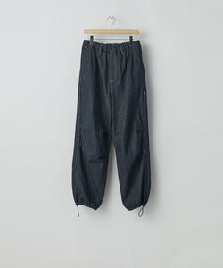 ssstein(シュタイン)の24AWコレクション ECO DENIM SIDE ZIP EASY TROUSERS  - INDIGO 公式通販サイトsession福岡セレクトショップ