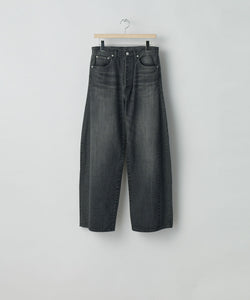 ssstein(シュタイン)の24AWコレクション DEFORMATION WIDE DENIM JEANS - BLACK 公式通販サイトsession福岡セレクトショップ