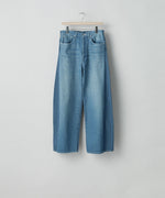 画像をギャラリービューアに読み込む, ssstein(シュタイン)の24AWコレクション DEFORMATION WIDE DENIM JEANS - INDIGO 公式通販サイトsession福岡セレクトショップ
