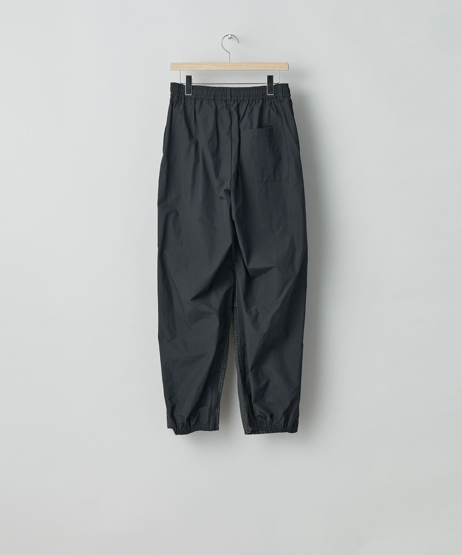 ssstein(シュタイン)の24AWコレクション NYLON COMBINATION SPLASHED DENIM JEANS - BLACK 公式通販サイトsession福岡セレクトショップ