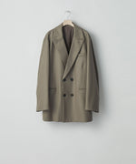 画像をギャラリービューアに読み込む, ssstein(シュタイン)の24AWコレクション OVERSIZED PEAK LAPEL JACKET - DARK BEIGE 公式通販サイトsession福岡セレクトショップ
