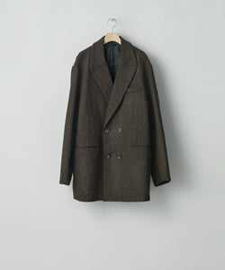 ssstein(シュタイン)の24AWコレクション OVERSIZED PEAK LAPEL JACKET - DARK BROWN 公式通販サイトsession福岡セレクトショップ