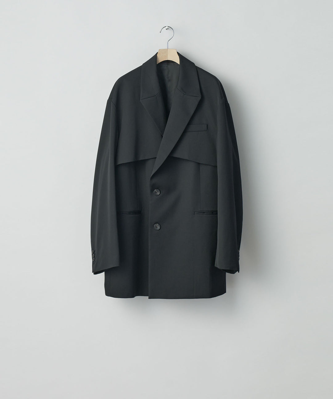 ssstein(シュタイン)の24AWコレクション OVERSIZED LAPELED COMBINATION JACKET - BLACK 公式通販サイトsession福岡セレクトショップ