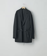 画像をギャラリービューアに読み込む, ssstein(シュタイン)の24AWコレクション OVERSIZED SINGLE BREASTED LONG JACKET - BLACK 公式通販サイトsession福岡セレクトショップ
