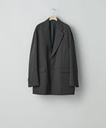 画像をギャラリービューアに読み込む, ssstein(シュタイン)の24AWコレクション OVERSIZED SINGLE BREASTED LONG JACKET - DARK CHARCOAL 公式通販サイトsession福岡セレクトショップ
