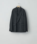 画像をギャラリービューアに読み込む, ssstein(シュタイン)の24AWコレクション OVERSIZED DOUBLE BREASTED JACKET - BLACK 公式通販サイトsession福岡セレクトショップ
