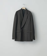 画像をギャラリービューアに読み込む, ssstein(シュタイン)の24AWコレクション OVERSIZED DOUBLE BREASTED JACKET - DARK CHARCOAL 公式通販サイトsession福岡セレクトショップ
