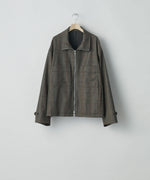 画像をギャラリービューアに読み込む, ssstein(シュタイン)の24AWコレクション DRIZZLER ZIP UP JACKET - GLEN CHECK 公式通販サイトsession福岡セレクトショップ
