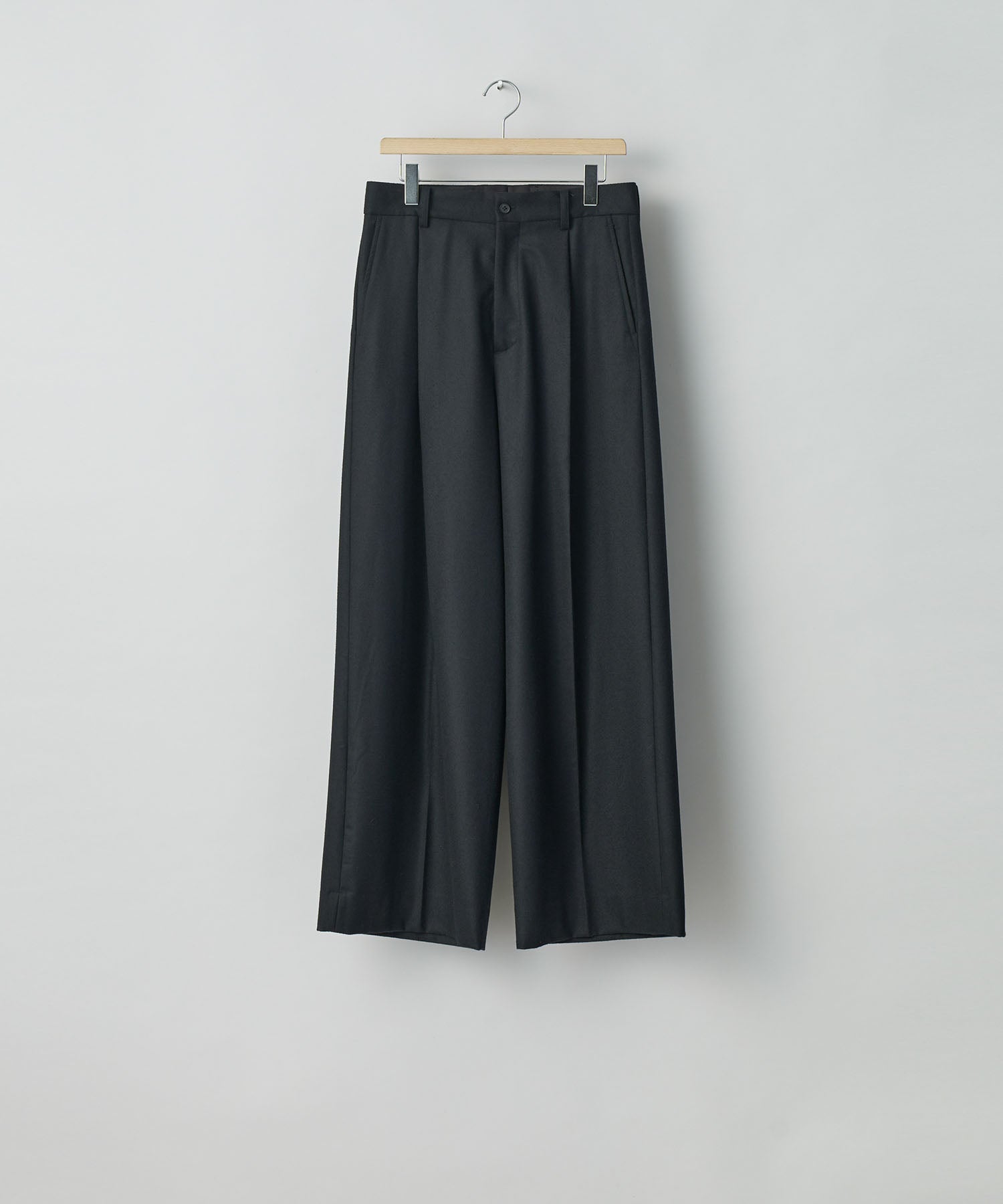 ssstein(シュタイン)の24AWコレクション EXTRA WIDE TROUSERS - BLACK 公式通販サイトsession福岡セレクトショップ