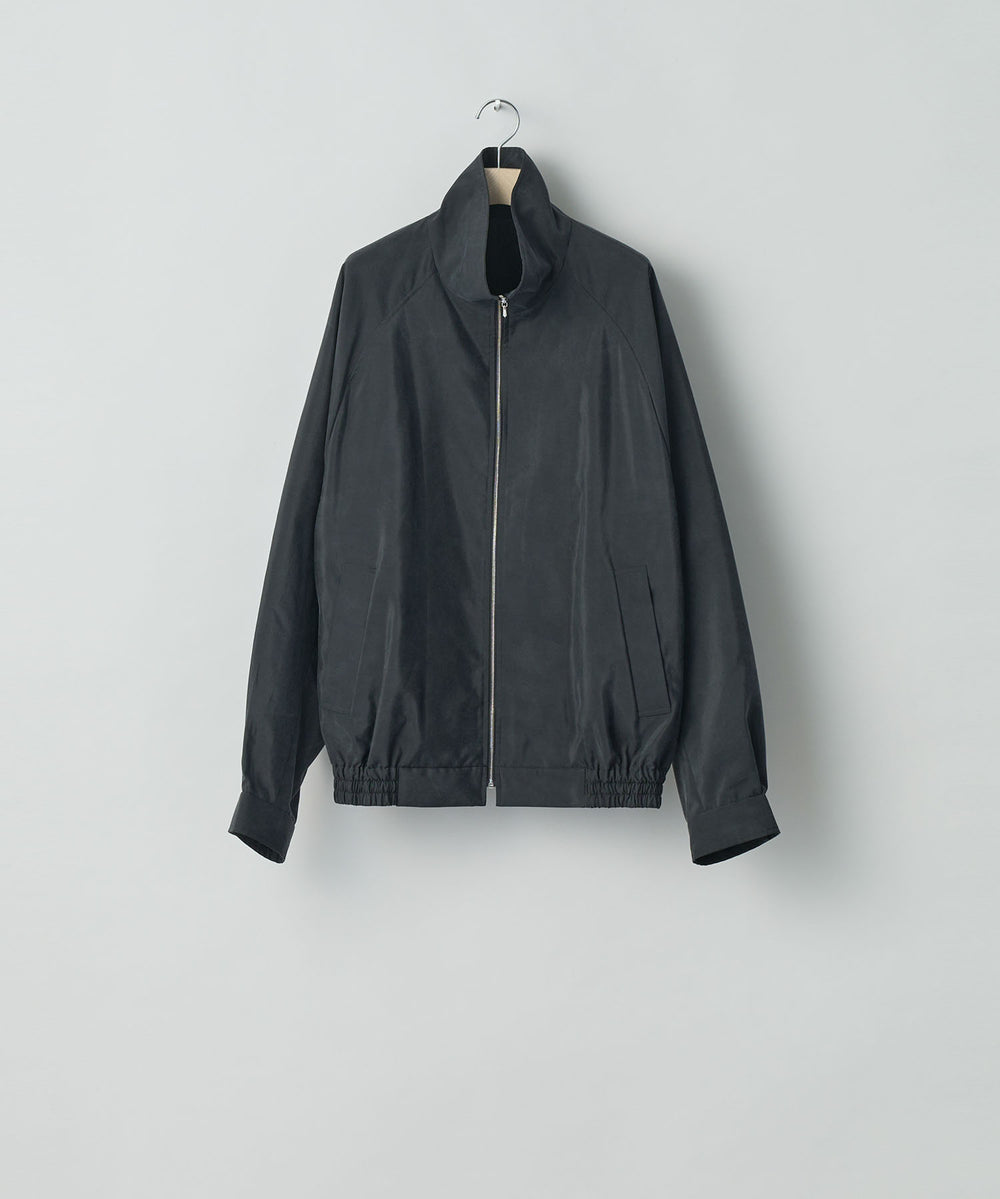 ssstein(シュタイン)の24AWコレクション SILK NYLON ZIP UP BLOUSON - BLACK 公式通販サイトsession福岡セレクトショップ