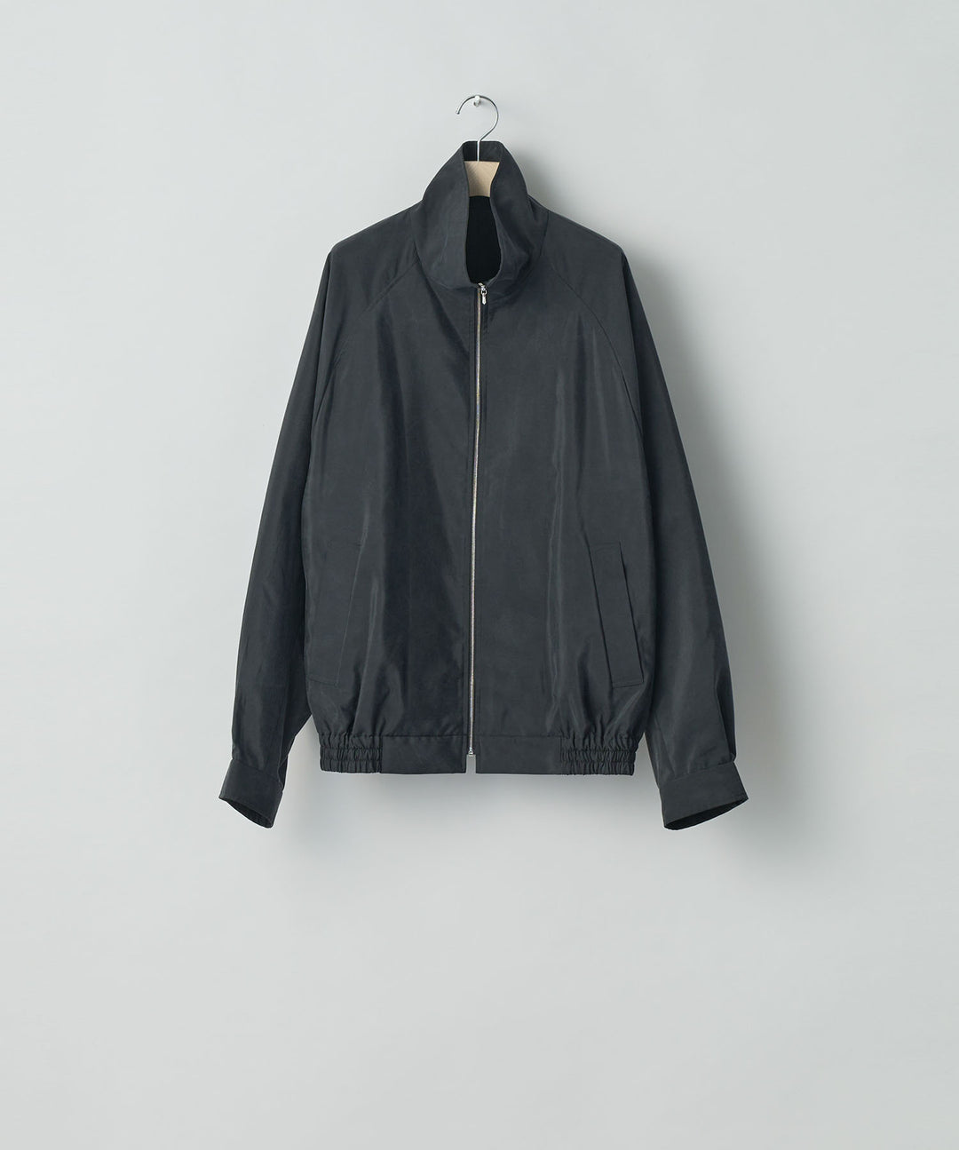 ssstein(シュタイン)の24AWコレクション SILK NYLON ZIP UP BLOUSON - BLACK 公式通販サイトsession福岡セレクトショップ