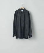 画像をギャラリービューアに読み込む, ssstein(シュタイン)の24AWコレクション SILK NYLON OVERSIZED DOWN PAT SHIRT - BLACK 公式通販サイトsession福岡セレクトショップ
