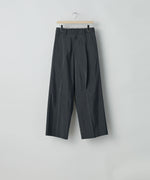 画像をギャラリービューアに読み込む, ssstein(シュタイン)の24AWコレクション SILK NYLON EASY WIDE TROUSERS - BLACK 公式通販サイトsession福岡セレクトショップ
