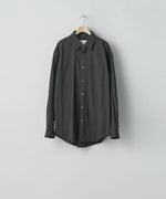 画像をギャラリービューアに読み込む, ssstein(シュタイン)の24AWコレクション WINDPROOF NYLON STANDARD SHIRT - GREY KHAKI 公式通販サイトsession福岡セレクトショップ
