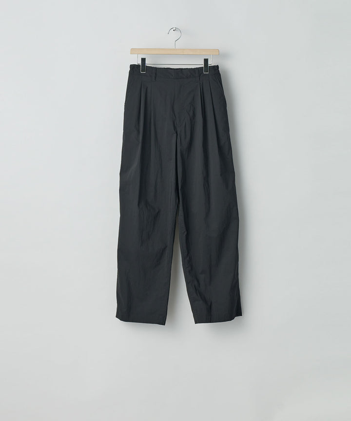 ssstein(シュタイン)の24AWコレクション WINDPROOF NYLON EASY WIDE TROUSERS - BLACK 公式通販サイトsession福岡セレクトショップ