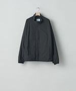 画像をギャラリービューアに読み込む, ssstein(シュタイン)の24AWコレクション WINDBREAKER STAND COLLAR JACKET - BLACK 公式通販サイトsession福岡セレクトショップ
