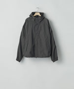 画像をギャラリービューアに読み込む, ssstein(シュタイン)の24AWコレクション NYLON TWILL HOODED ZIP UP JACKET - CHARCOAL 公式通販サイトsession福岡セレクトショップ
