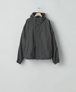 ssstein(シュタイン)の24AWコレクション NYLON TWILL HOODED ZIP UP JACKET - CHARCOAL 公式通販サイトsession福岡セレクトショップ