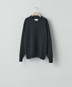 ssstein(シュタイン)の24AWコレクション EXTRA FINE WOOL WARM KNIT CREW NECK LS - BLACK 公式通販サイトsession福岡セレクトショップ