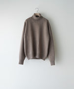 画像をギャラリービューアに読み込む, ssstein(シュタイン)の24AWコレクション EXTRA FINE WOOL WARM KNIT TURTLE NECK LS - TOP BEIGE 公式通販サイトsession福岡セレクトショップ
