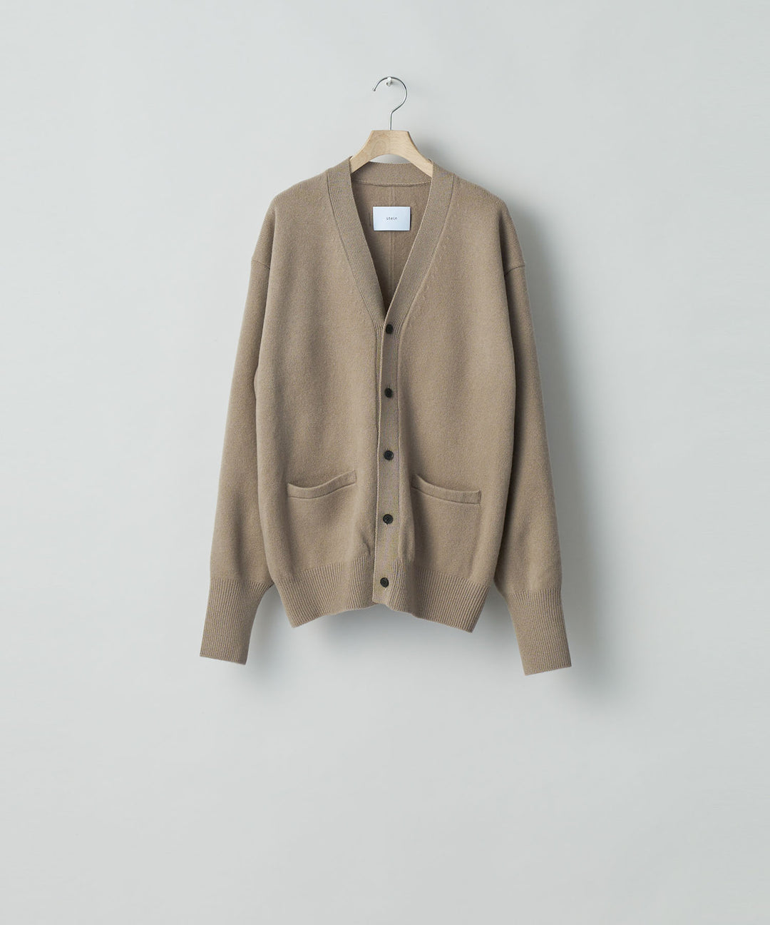 ssstein(シュタイン)の24AWコレクション EXTRA FINE WOOL KNIT CARDIGAN - BEIGE 公式通販サイトsession福岡セレクトショップ