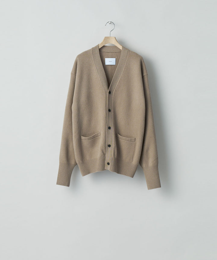 ssstein(シュタイン)の24AWコレクション EXTRA FINE WOOL KNIT CARDIGAN - BEIGE 公式通販サイトsession福岡セレクトショップ