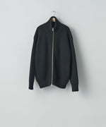 画像をギャラリービューアに読み込む, ssstein(シュタイン)の24AWコレクション OVERSIZED DRIVERS KNIT ZIP JACKET - BLACK 公式通販サイトsession福岡セレクトショップ
