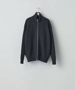 画像をギャラリービューアに読み込む, ssstein(シュタイン)の24AWコレクション OVERSIZED DRIVERS KNIT ZIP JACKET - DARK NAVY 公式通販サイトsession福岡セレクトショップ
