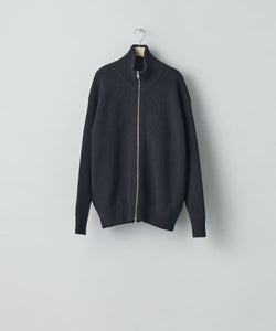 ssstein(シュタイン)の24AWコレクション OVERSIZED DRIVERS KNIT ZIP JACKET - DARK NAVY 公式通販サイトsession福岡セレクトショップ