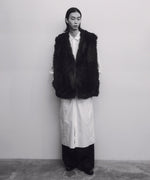 画像をギャラリービューアに読み込む, ssstein(シュタイン)の24AWコレクション SHEEP FUR VEST - BLACK 公式通販サイトsession福岡セレクトショップ
