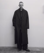 画像をギャラリービューアに読み込む, ssstein(シュタイン)の24AWコレクション OVERSIZED MAXI-LENGTH PEAKED LAPEL COAT - BLACK 公式通販サイトsession福岡セレクトショップ
