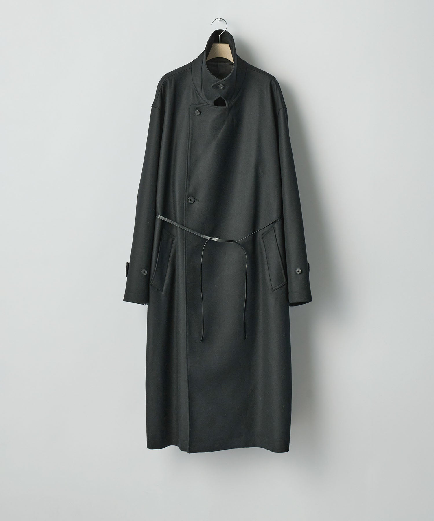 ssstein コート　 DOUBLE BREASTED COAT 極美品 ssstein / シュタイン】OVERSIZED DOUBLE BREASTED COAT - BLACK
