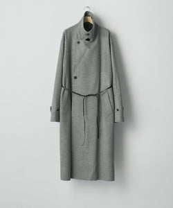 ssstein / シュタイン】OVERSIZED DOUBLE BREASTED COAT - GREY | 公式