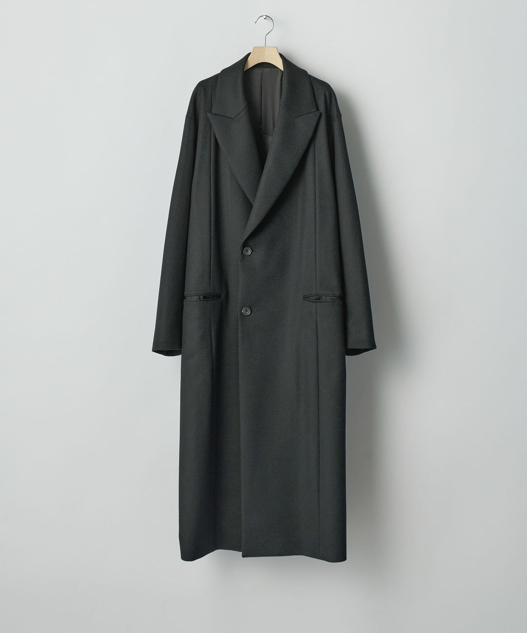 ssstein(シュタイン)のOVERSIZED MAXI-LENGTH PEAK LAPEL COAT - BLACKの公式通販サイトsession福岡セレクトショップ