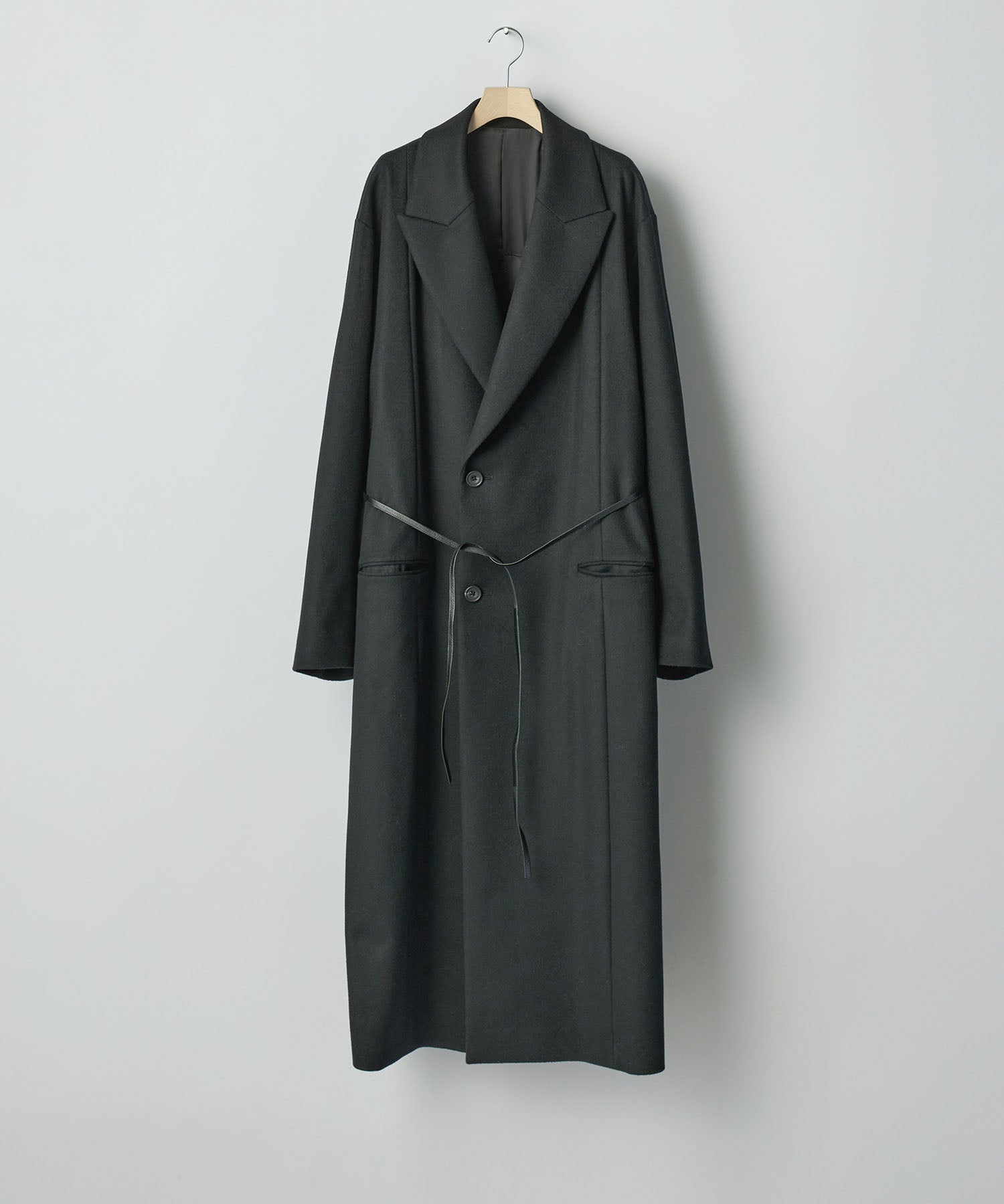 ssstein(シュタイン)のOVERSIZED MAXI-LENGTH PEAK LAPEL COAT - BLACKの公式通販サイトsession福岡セレクトショップ