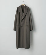 画像をギャラリービューアに読み込む, ssstein(シュタイン)のOVERSIZED MAXI-LENGTH PEAK LAPEL COAT - GREY KHAKIの公式通販サイトsession福岡セレクトショップ

