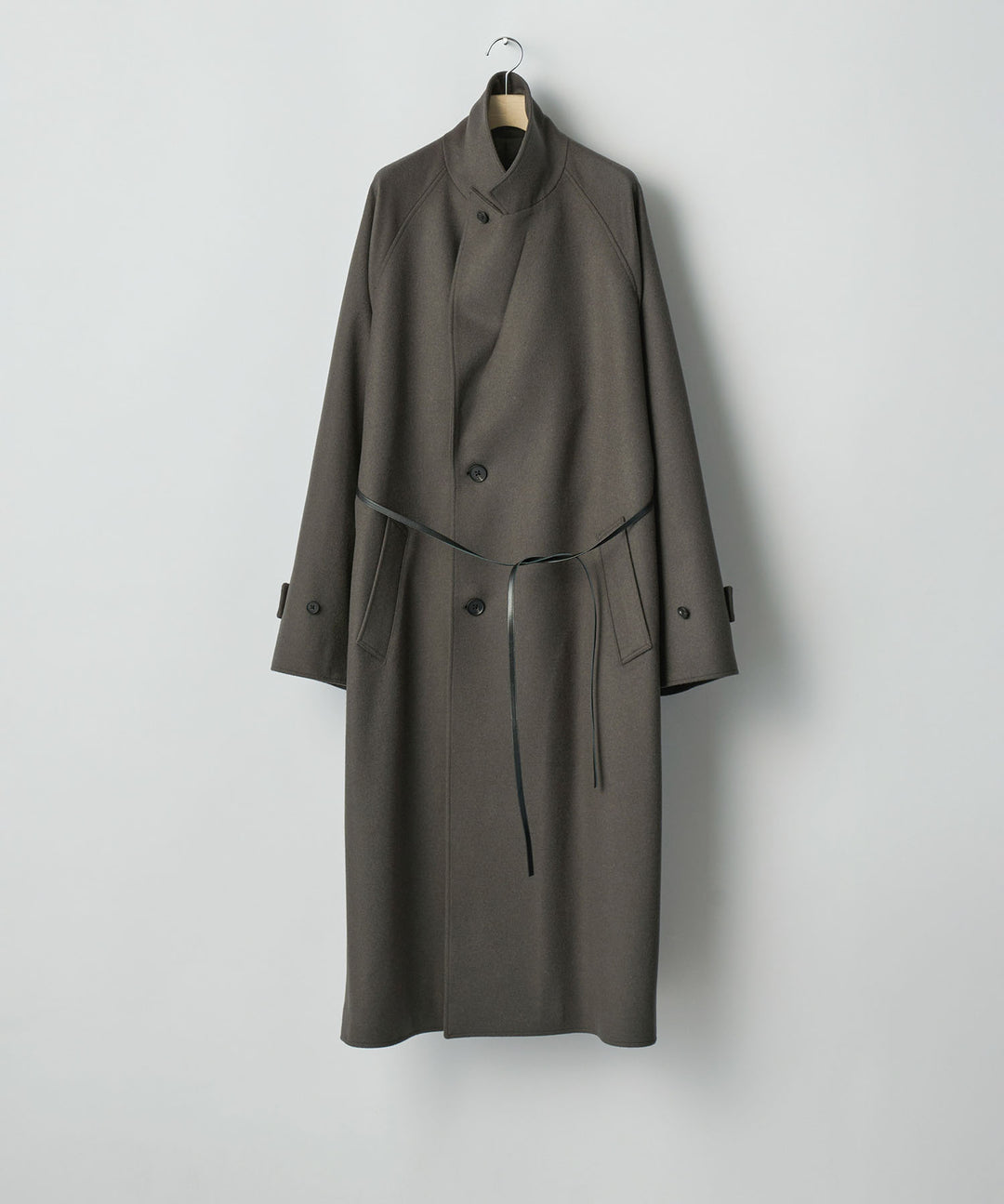 ssstein(シュタイン)のOVERSIZED PEAK LAPEL COAT - GREY KHAKIの公式通販サイトsession福岡セレクトショップ