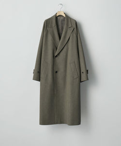 ssstein / シュタイン】OVERSIZED PEAK LAPEL COAT - TAUPE | 公式通販