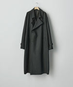 画像をギャラリービューアに読み込む, ssstein(シュタイン)のWOOL FLANNEL OVERSIZED DOUBLE BREASTED COAT - BLACKの公式通販サイトsession福岡セレクトショップ
