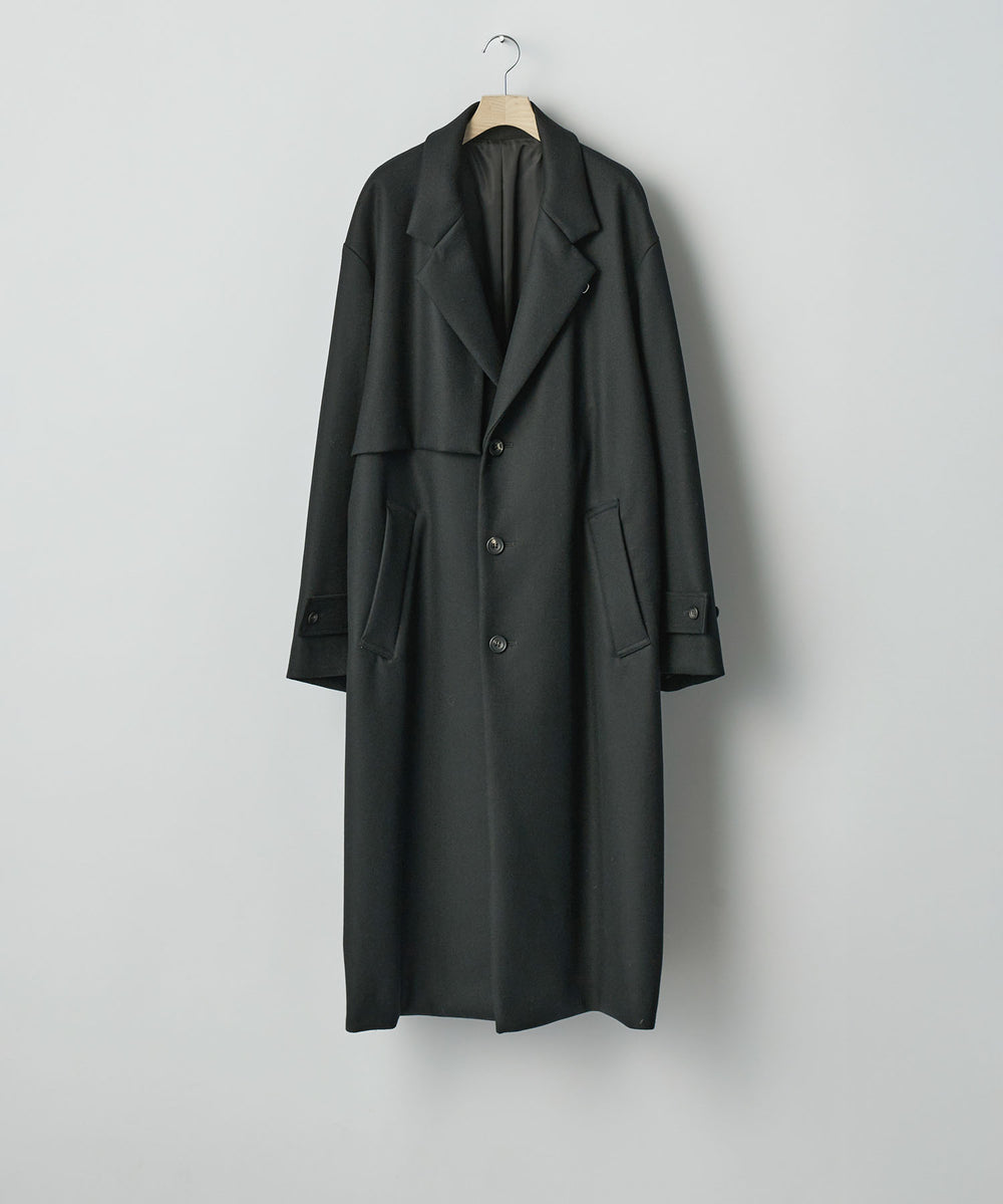ssstein(シュタイン)のLAY CHESTER COAT - BLACKの公式通販サイトsession福岡セレクトショップ