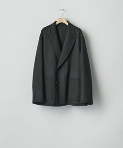 ssstein / シュタイン】WOOL/CASHMERE REVERSIBLE PEAK LAPEL JACKET