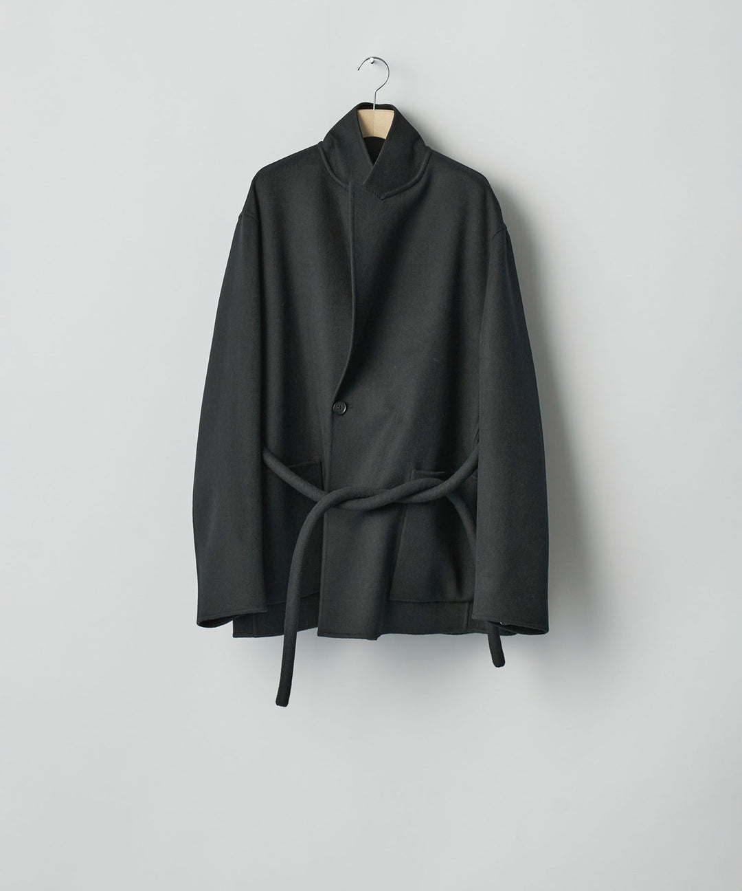 ssstein(シュタイン)のWOOL/CASHMERE REVERSIBLE PEAK LAPEL JACKET - BLACK × BLACKの公式通販サイトsession福岡セレクトショップ