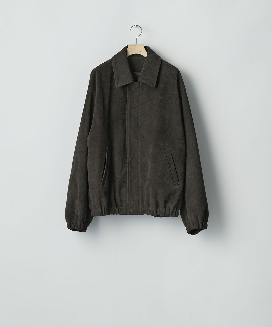 ssstein(シュタイン)のCOW SUEDE ZIP SHORT JACKET - DARK BROWNの公式通販サイトsession福岡セレクトショップ