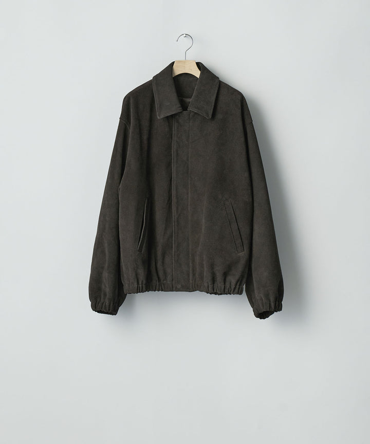 ssstein(シュタイン)のCOW SUEDE ZIP SHORT JACKET - DARK BROWNの公式通販サイトsession福岡セレクトショップ