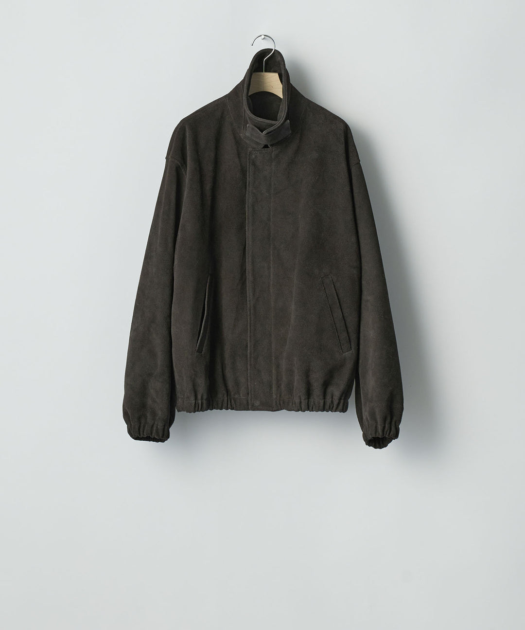 ssstein(シュタイン)のCOW SUEDE ZIP SHORT JACKET - DARK BROWNの公式通販サイトsession福岡セレクトショップ