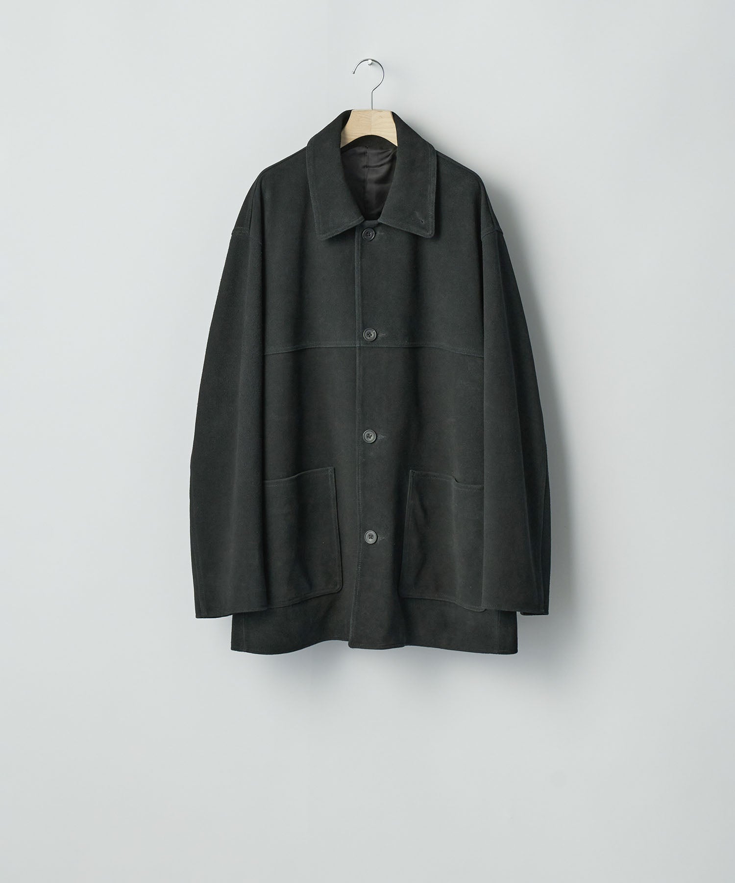 ssstein / シュタイン】COW SUEDE CAR JACKET - BLACK | 公式通販