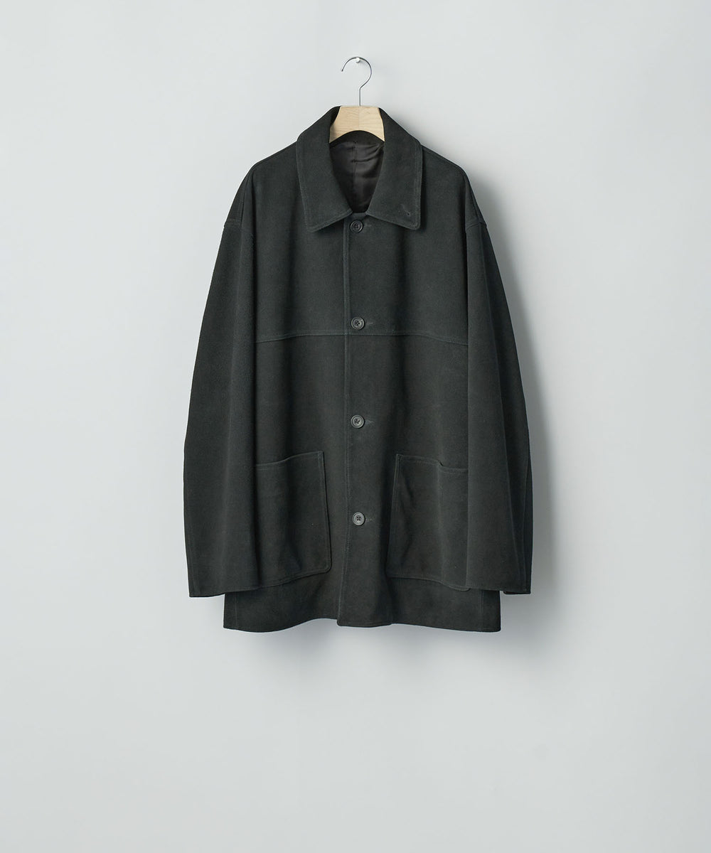 ssstein(シュタイン)のCOW SUEDE CAR JACKET - BLACKの公式通販サイトsession福岡セレクトショップ