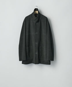 ssstein / シュタイン】COW SUEDE CAR JACKET - BLACK | 公式通販