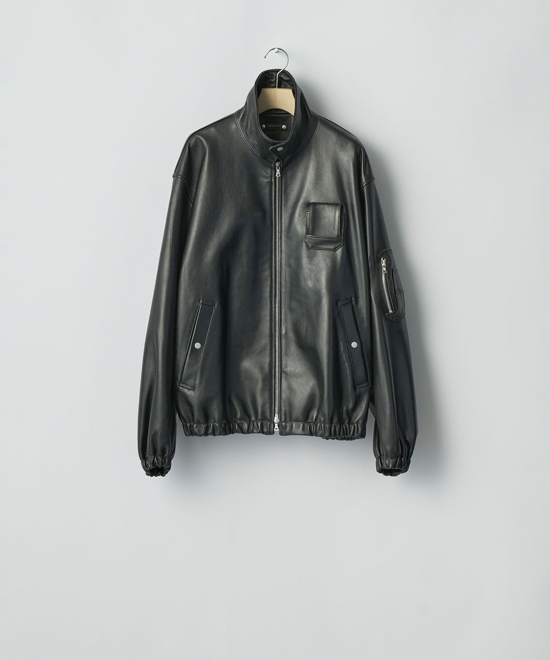 ssstein(シュタイン)のSHEEP LEATHER FLIGHT JACKET - BLACKの公式通販サイトsession福岡セレクトショップ