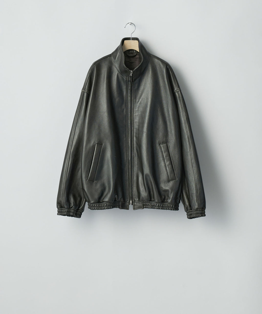 ssstein(シュタイン)のSHEEP LEATHER STAND COLLAR JACKET - DARK BROWNの公式通販サイトsession福岡セレクトショップ